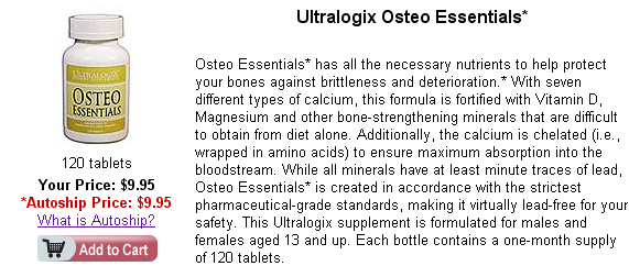 Osteo Natural Supplement